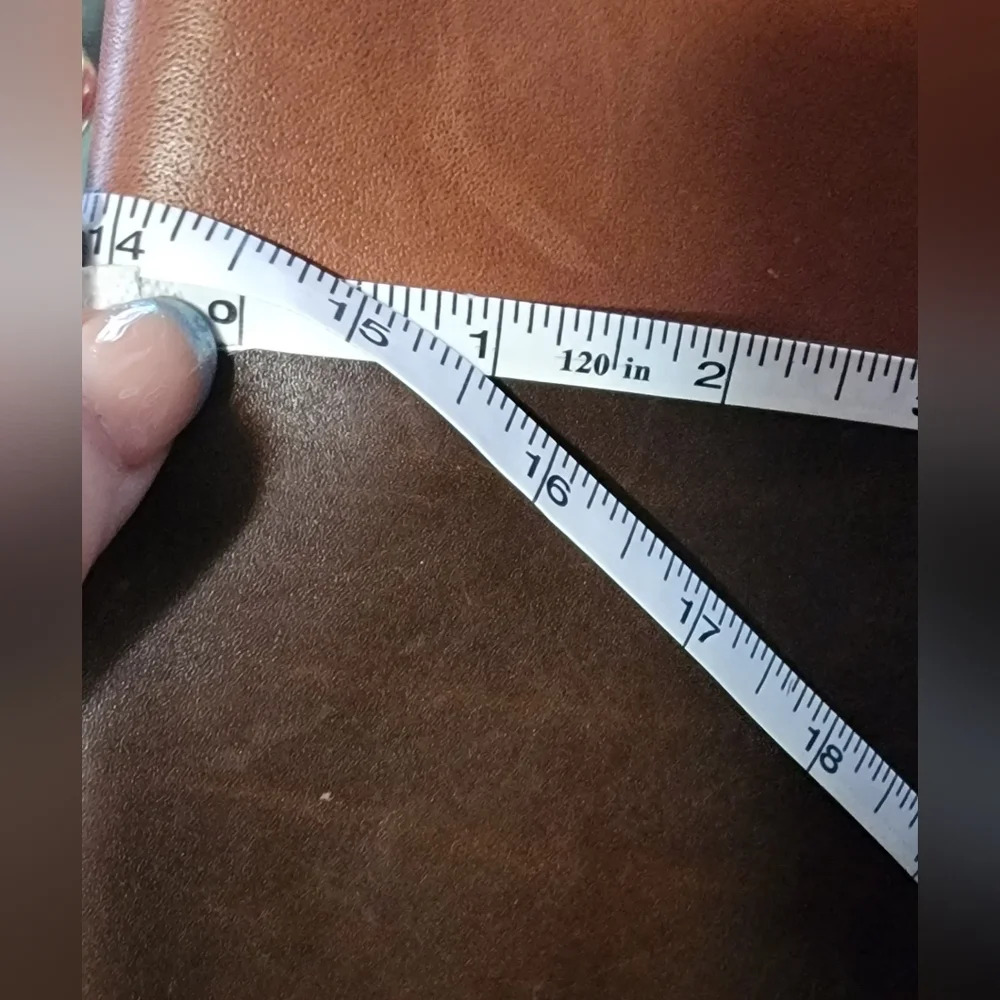Franco Sarto Genuine Leather Tall Riding Style Calf Brown Knee Boots CYMA2 7.5 - Picture 10 of 10